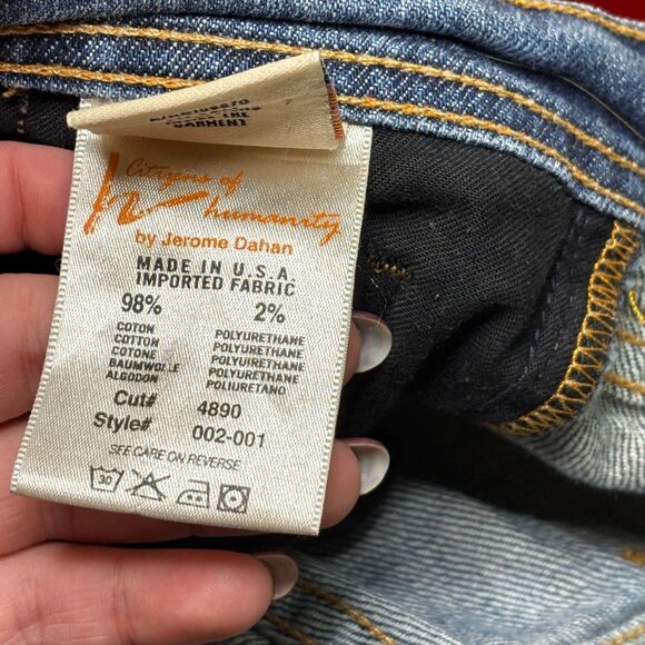 Citizens of Humanity Ingrid #002 Stretch Low Waist Flare Jeans Medium Wash 32 - Picture 7 of 8